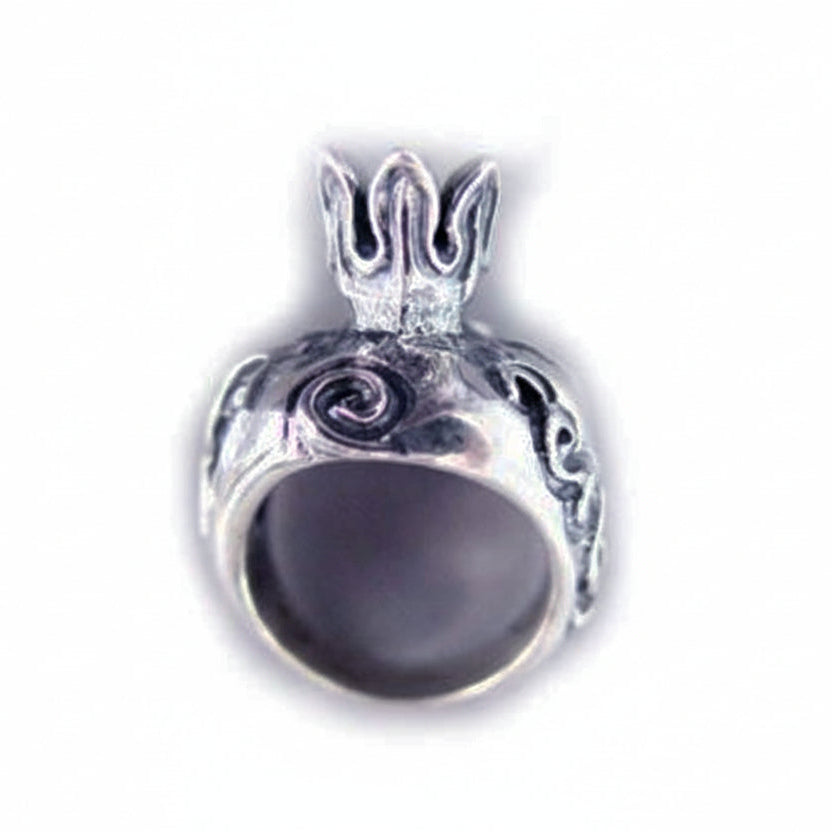 Pomegranate Sterling Silver Small Ring V2