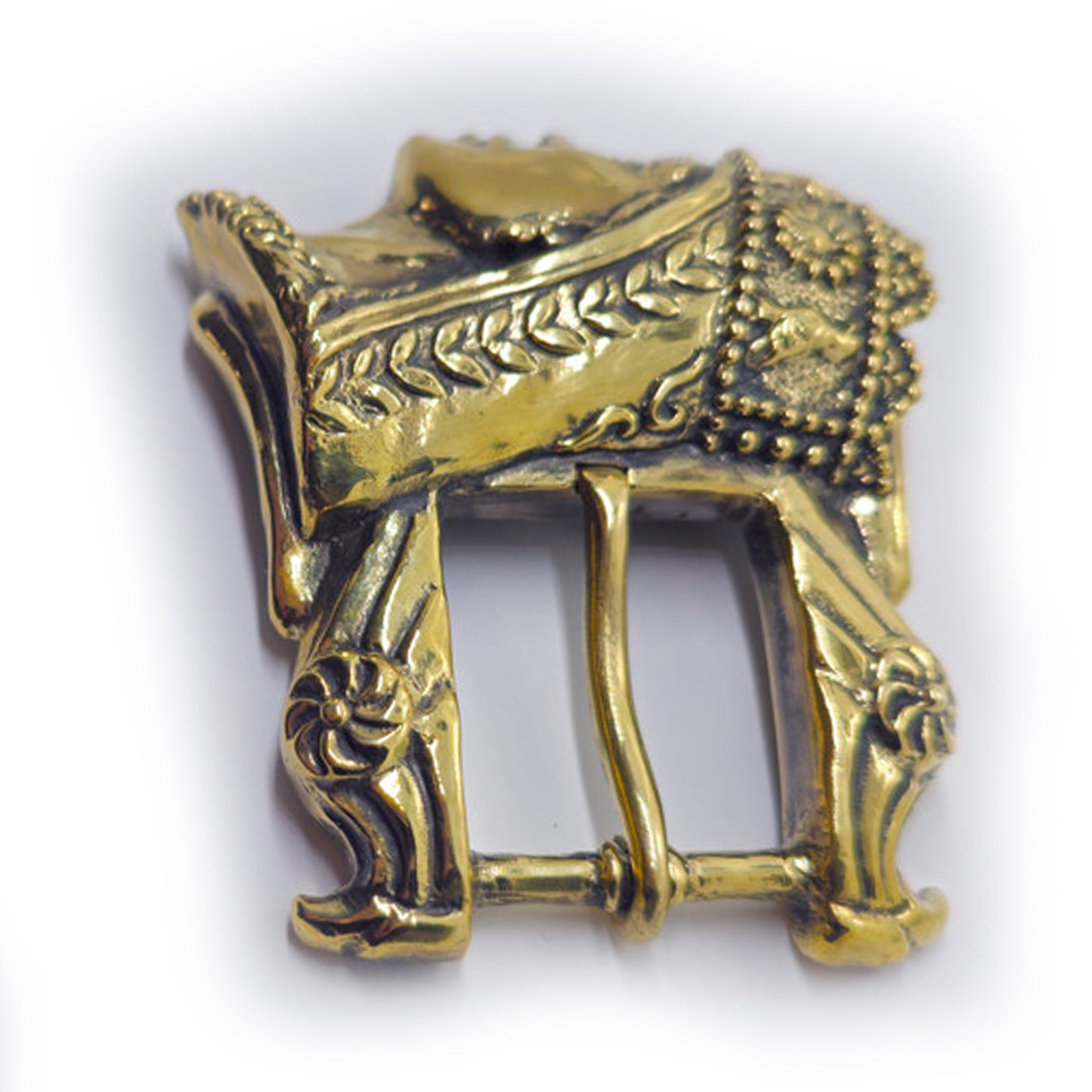 Queen Armenian Artashesyan Dynasty Brass Belt Buckle