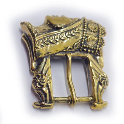 Queen Armenian Artashesyan Dynasty Brass Belt Buckle