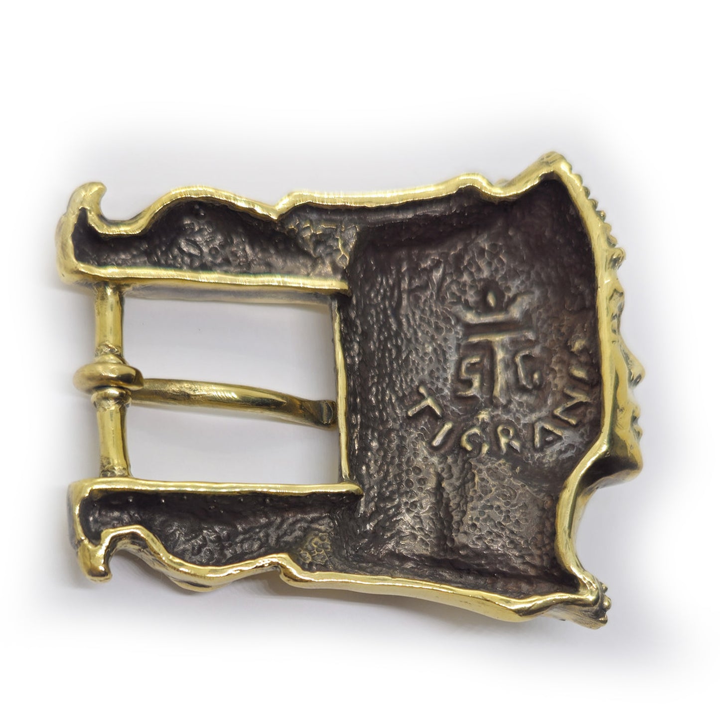 Queen Armenian Artashesyan Dynasty Brass Belt Buckle