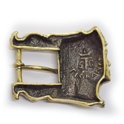 Queen Armenian Artashesyan Dynasty Brass Belt Buckle