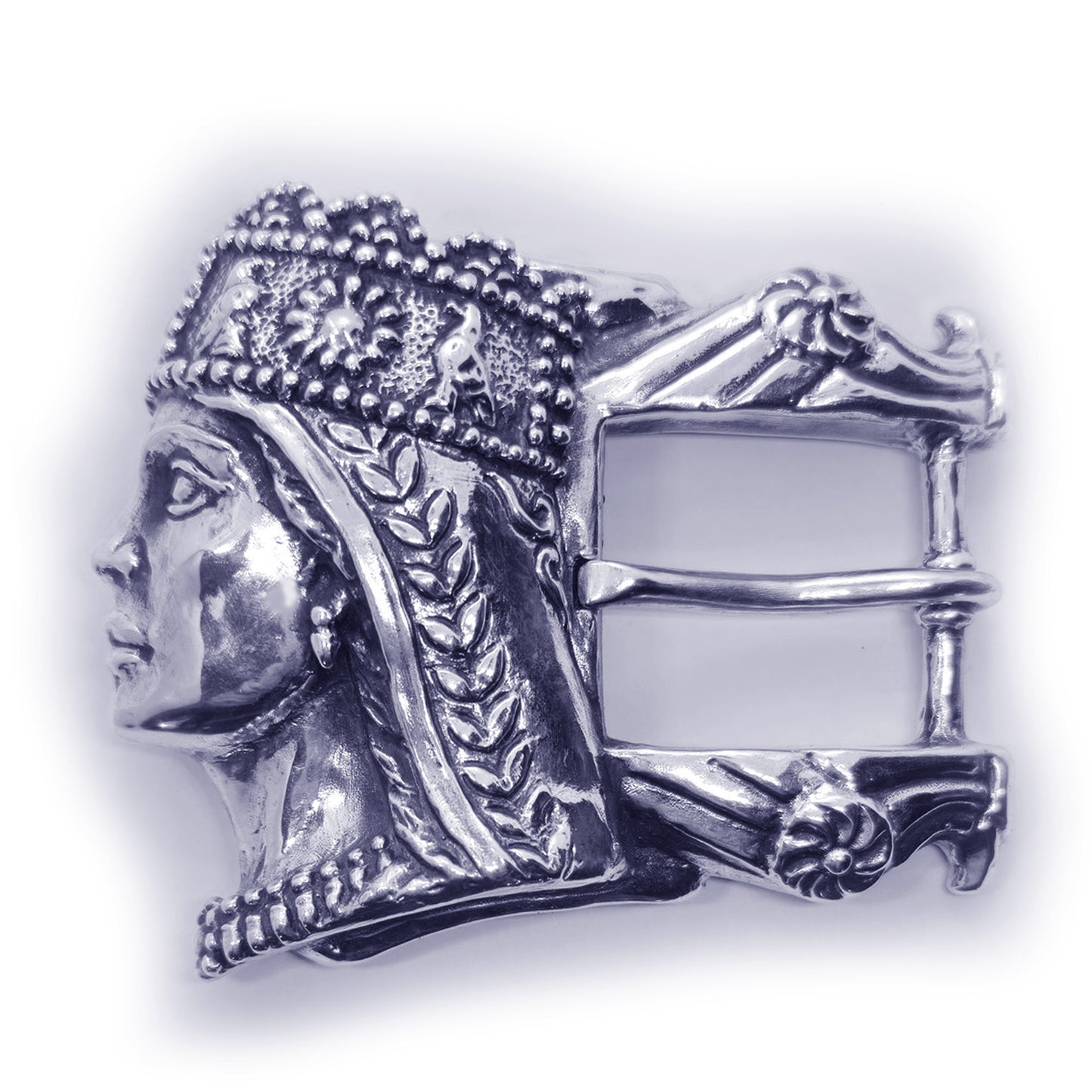 Queen Armenian Artashesyan Dynasty Sterling Silver Belt Buckle