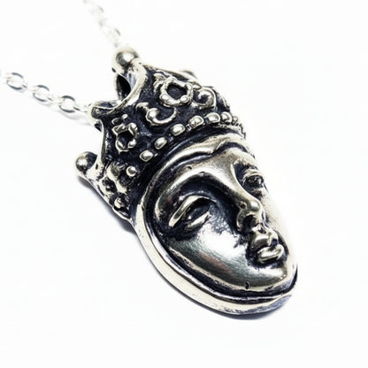 Queen Sterling Silver Pendant