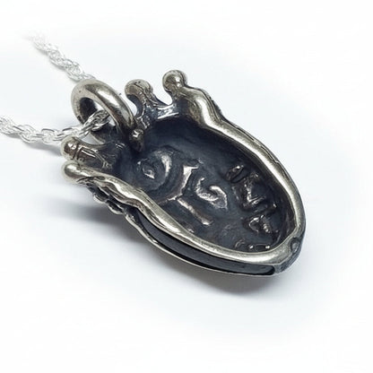 Queen Sterling Silver Pendant
