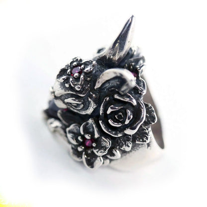 Rabbit Sterling Silver Ring