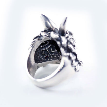 Rabbit Sterling Silver Ring