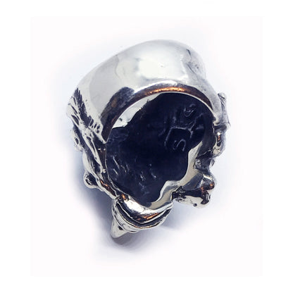 Rhino Sterling Silver Ring