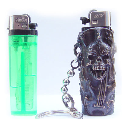Rock and Roll Bronze Lighter Case