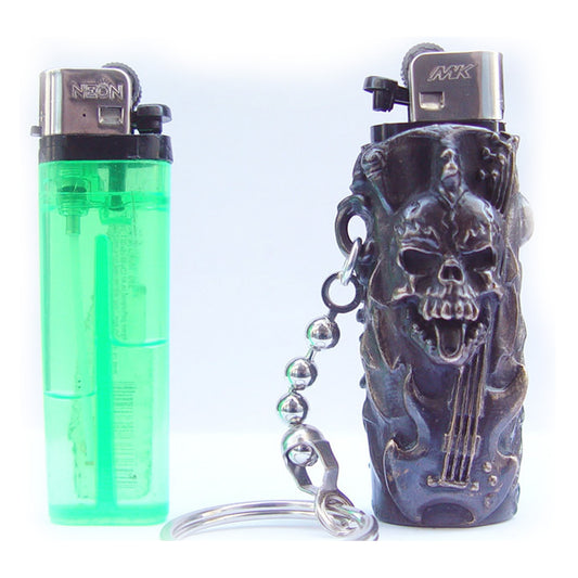 Rock and Roll Bronze Lighter Case