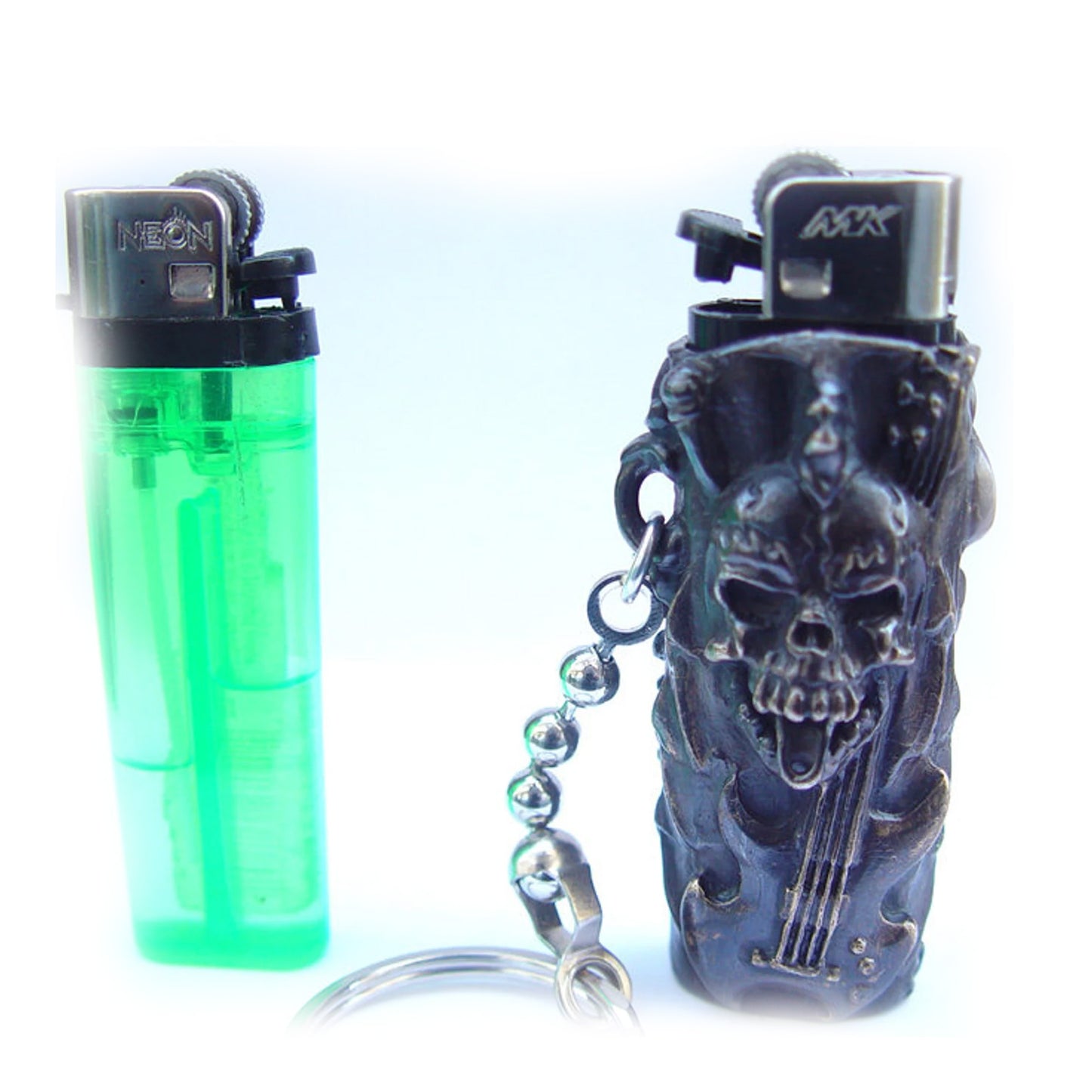Rock and Roll Bronze Lighter Case