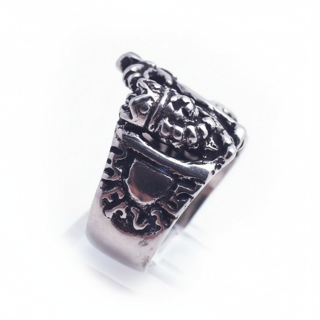 Armenian Roubinian Dynasty Kingdom Sterling Silver Ring V3