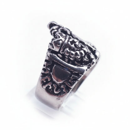 Armenian Roubinian Dynasty Kingdom Sterling Silver Ring V3