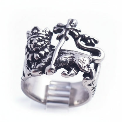 Armenian Roubinian Dynasty Kingdom Sterling Silver Ring V3