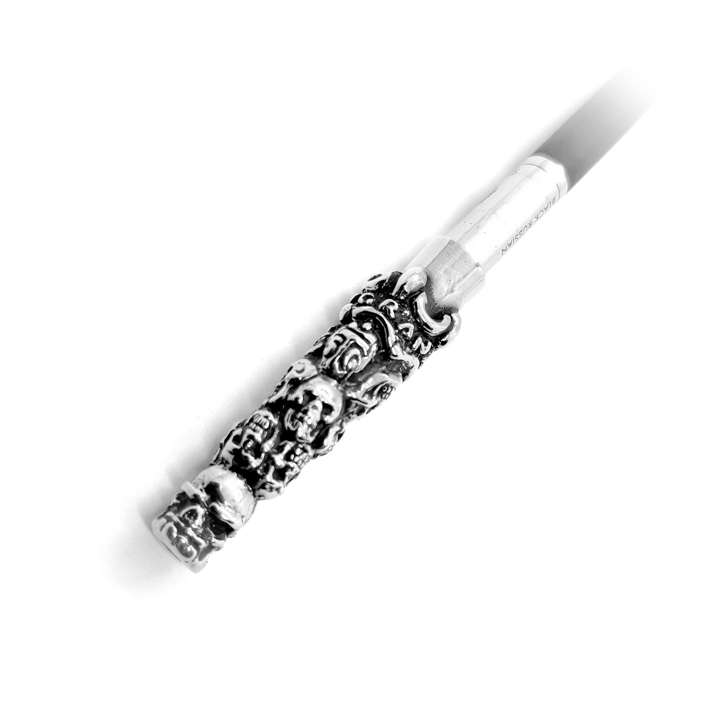 Skulls-Skulls Sterling Silver Cigarette Pipe