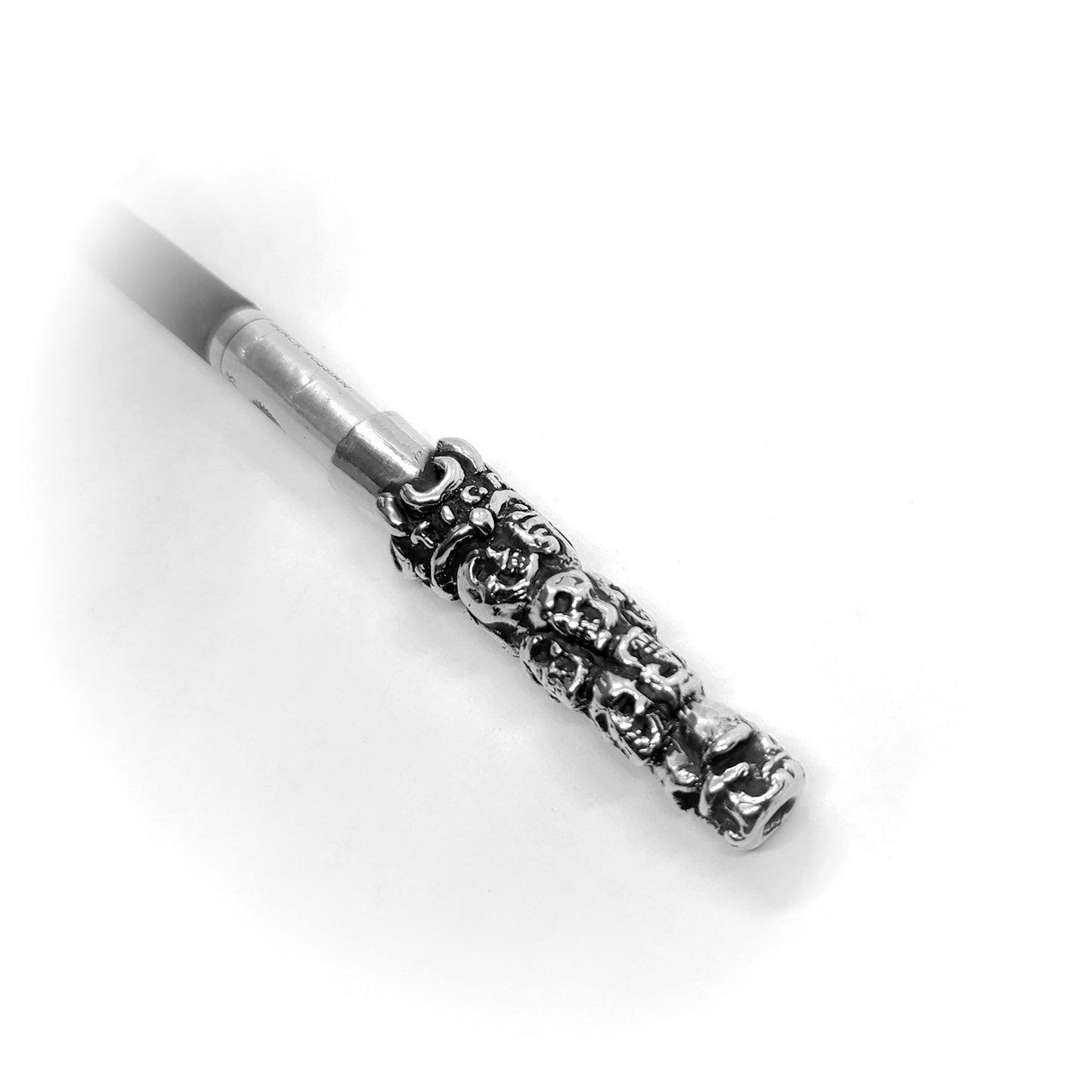 Skulls-Skulls Sterling Silver Cigarette Pipe