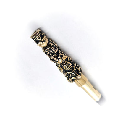 Skulls-Skulls Sterling Silver Cigarette Pipe
