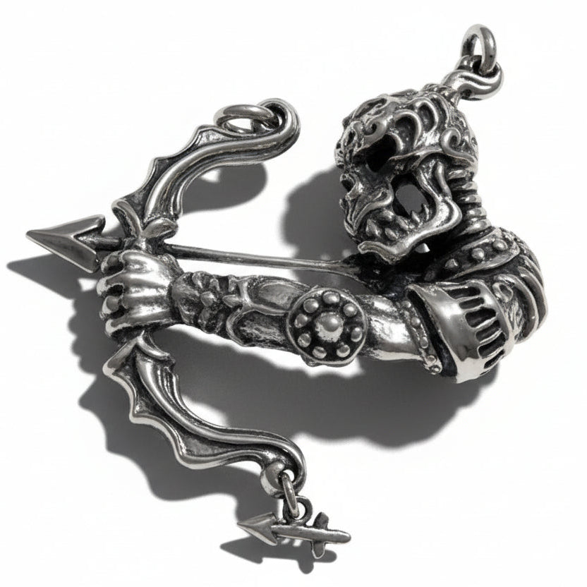 Sagittarius "November 22 - December 21" Sterling Silver Pendant or Necklace