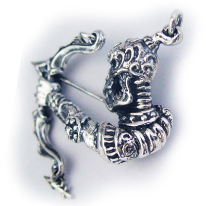Sagittarius "November 22 - December 21" Sterling Silver Pendant or Necklace