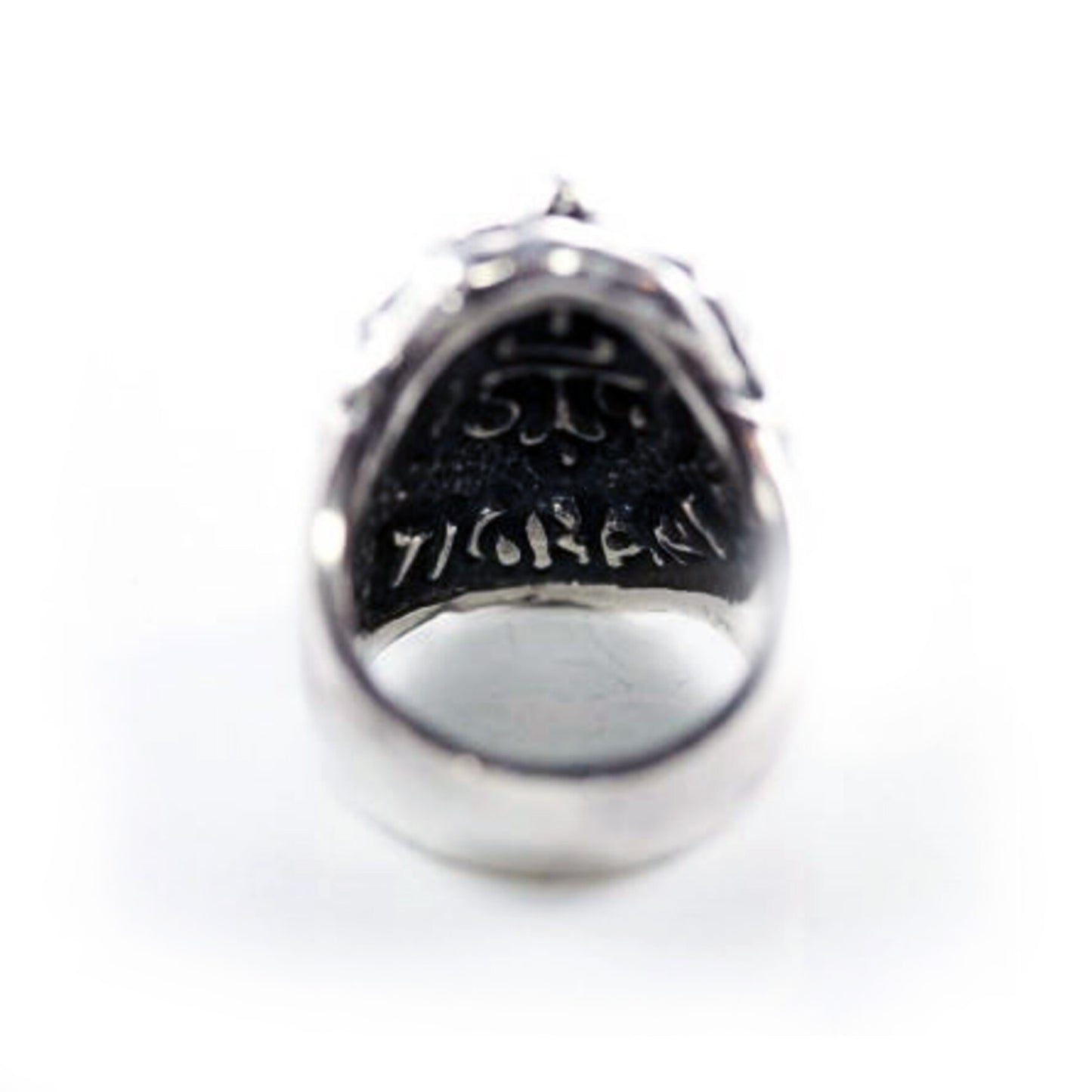 Salvador Dali Sterling Silver Erotic Skull Ring