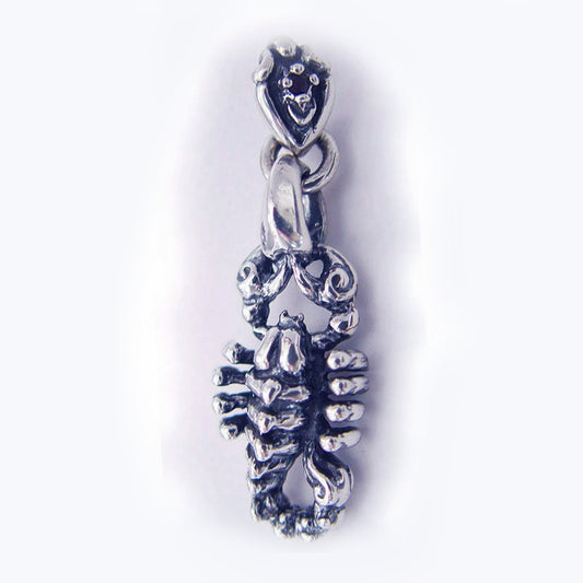 Scorp Scorpion Sterling Silver Pendant