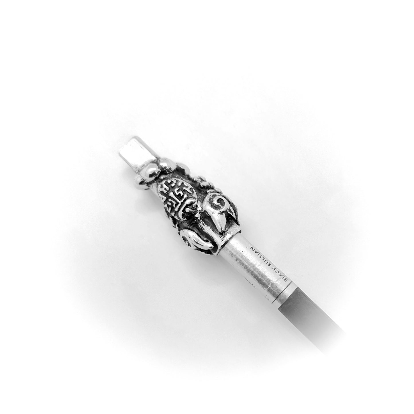 Scorpion Small Version Sterling Silver Cigarette Pipe