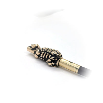 Scorpion Small Version Sterling Silver Cigarette Pipe