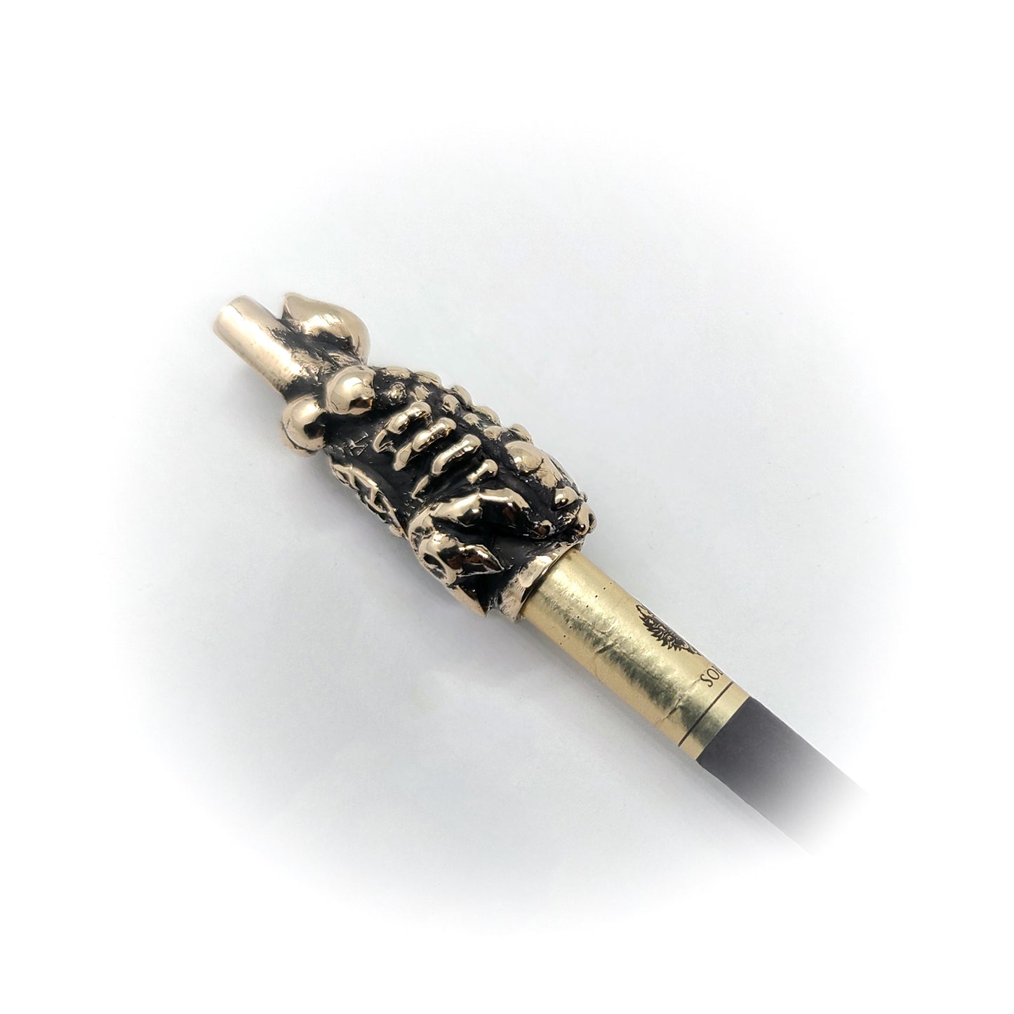 Scorpion Small Version Sterling Silver Cigarette Pipe