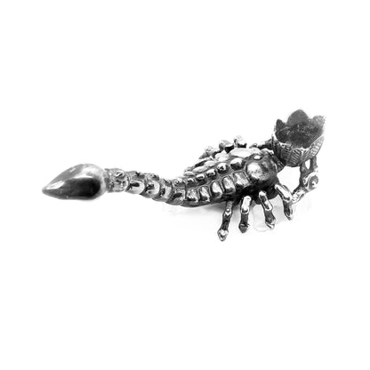 Scorpion Sterling Silver Smoking Pipe
