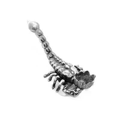Scorpion Sterling Silver Smoking Pipe
