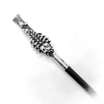 Scorpion Sterling Silver Cigarette Pipe