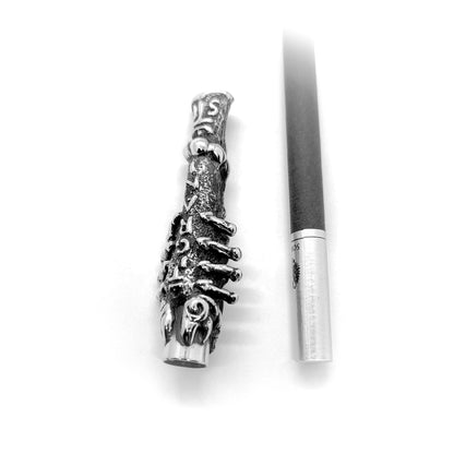 Scorpion Sterling Silver Cigarette Pipe