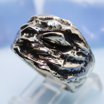 Shark small Fin Sterling Silver Ring