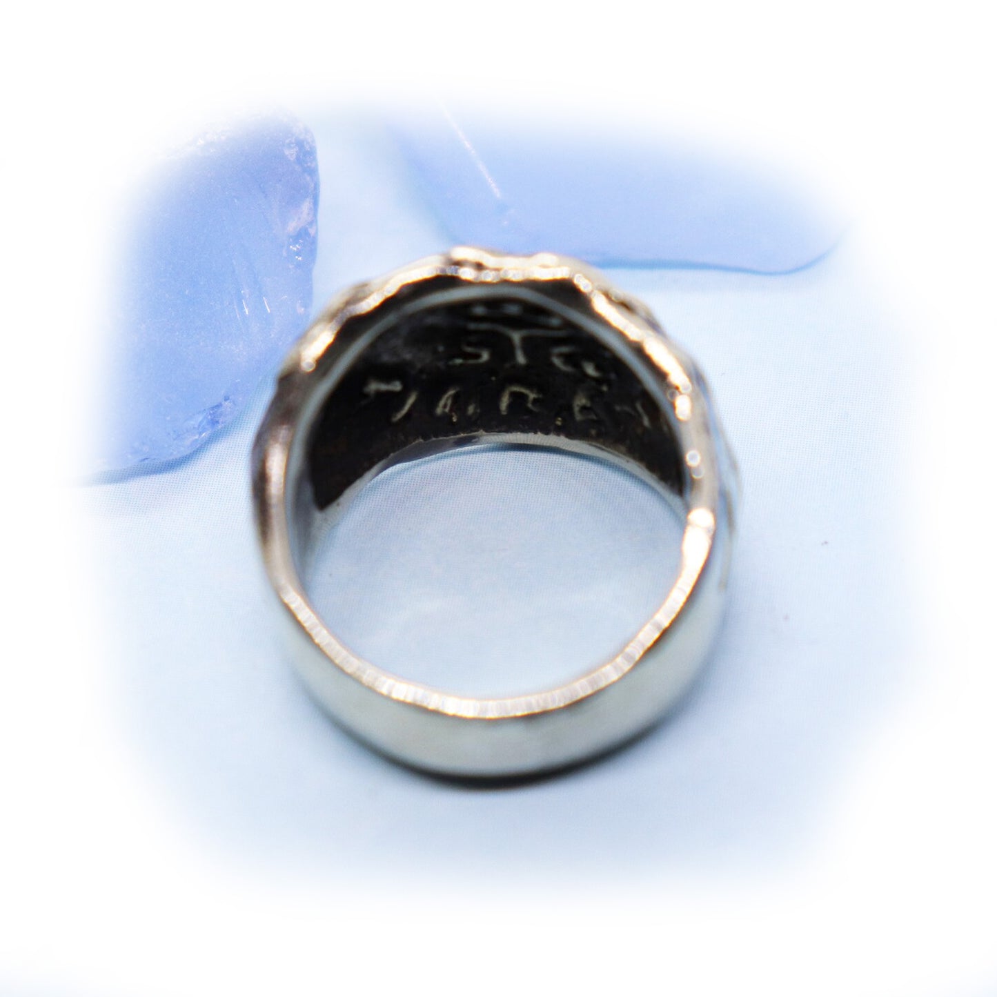 Shark small Fin Sterling Silver Ring
