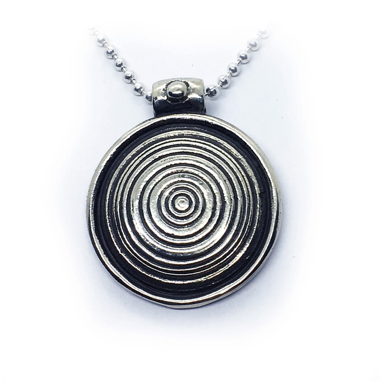 Sheld of Planet Sterling Silver Pendant