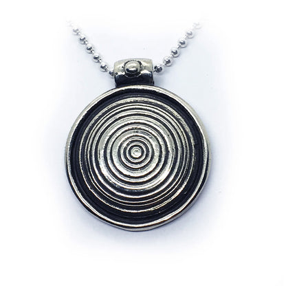 Sheld of Planet Sterling Silver Pendant