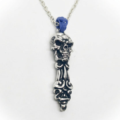 Skull Electric Classic Melody Sterling Silver Pendant