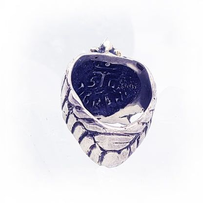 Snake Swallowing Sterling Silver Ring