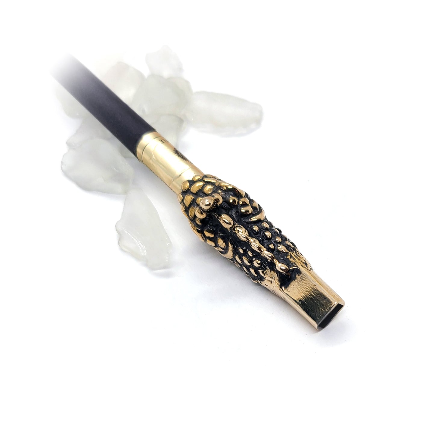 Snake Head Sterling Silver Cigarette Pipe