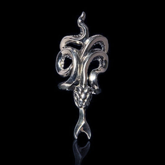 Snake Sterling Silver Finger-Tip IRC Ring