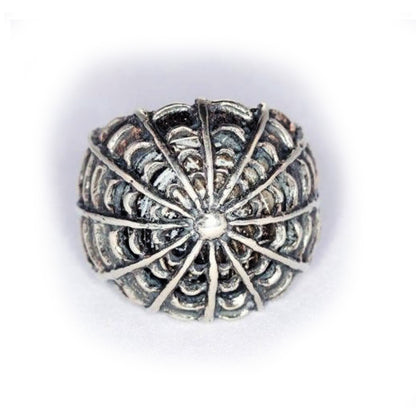 Spider Web Onyx Stone Ring V2