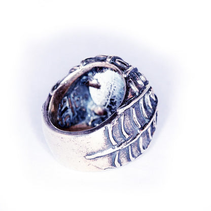 Spider Web Onyx Stone Ring V2