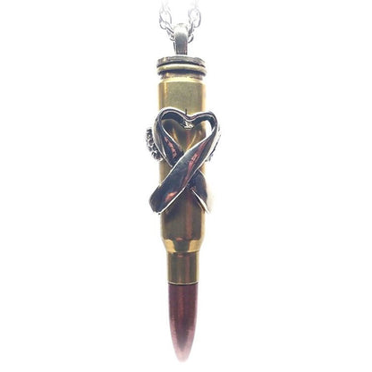 Spirits of Memory Love Bullet Sterling Silver Pendant