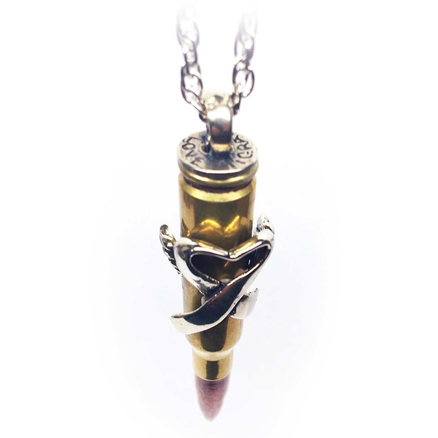 Spirits of Memory Love Bullet Sterling Silver Pendant
