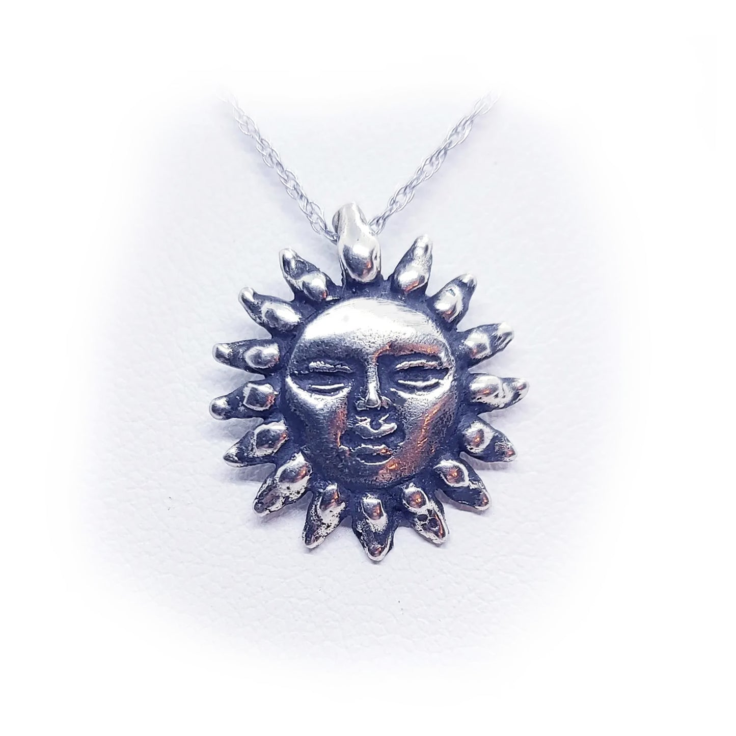 Sun Sterling Silver Pendant