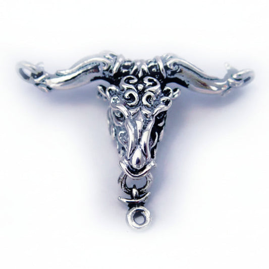 Taurus "April 20 - May 20"Sterling Silver Pendant