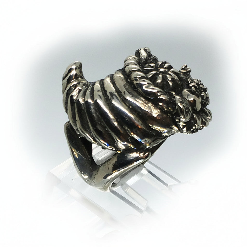 Thanksgiving Sterling Silver Ring 1