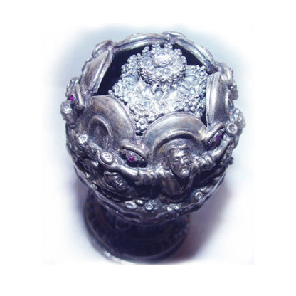The Last Supper Sterling Silver Egg