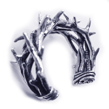 Thorn Crown Sterling Silver Bracelet