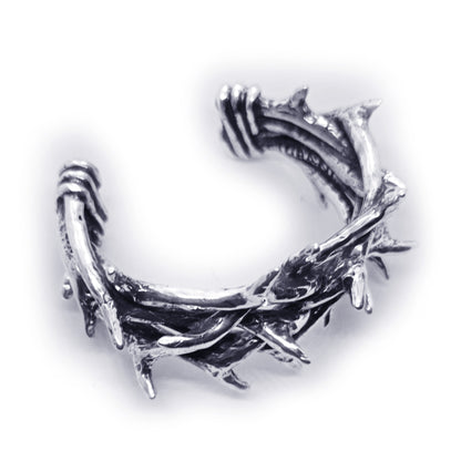 Thorn Crown Sterling Silver Bracelet