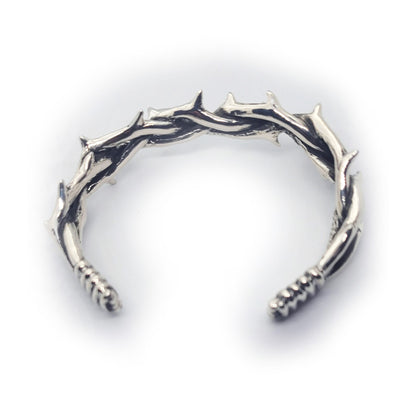 Thorns Crown Sterling Silver Bracelet V1